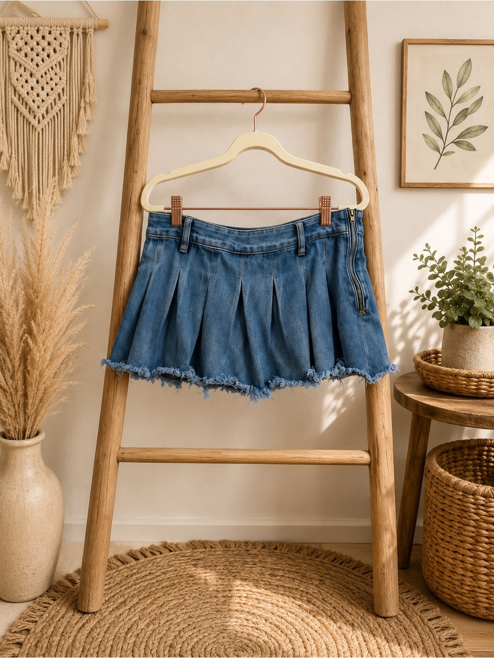 SHEIN Black Label on Denim Garment